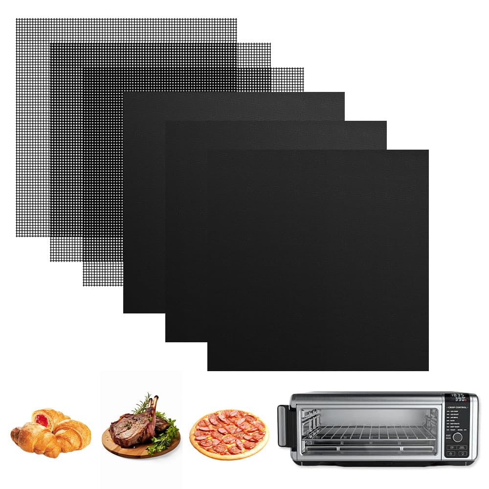 HASTHIP® 12x12inch,Oven Liners for Bottom of Oven,3X Air Fryer Liners+3X Mesh Sheets Baking/Grill/Microwave Pre-Cut Square Liners HASTHIP® 12x12inch,Oven Liners for Bottom of Oven,3X Air Fryer Liners+3X Mesh Sheets Baking/Grill/Microwave Pre-Cut Square Liners